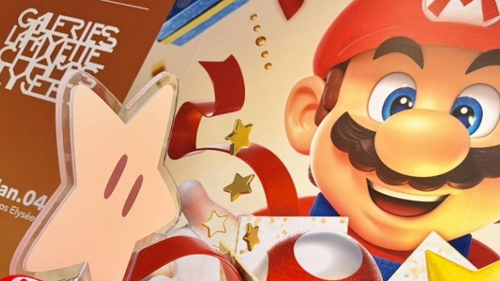 Super Mario prend les Champs-Élysées pour Noël