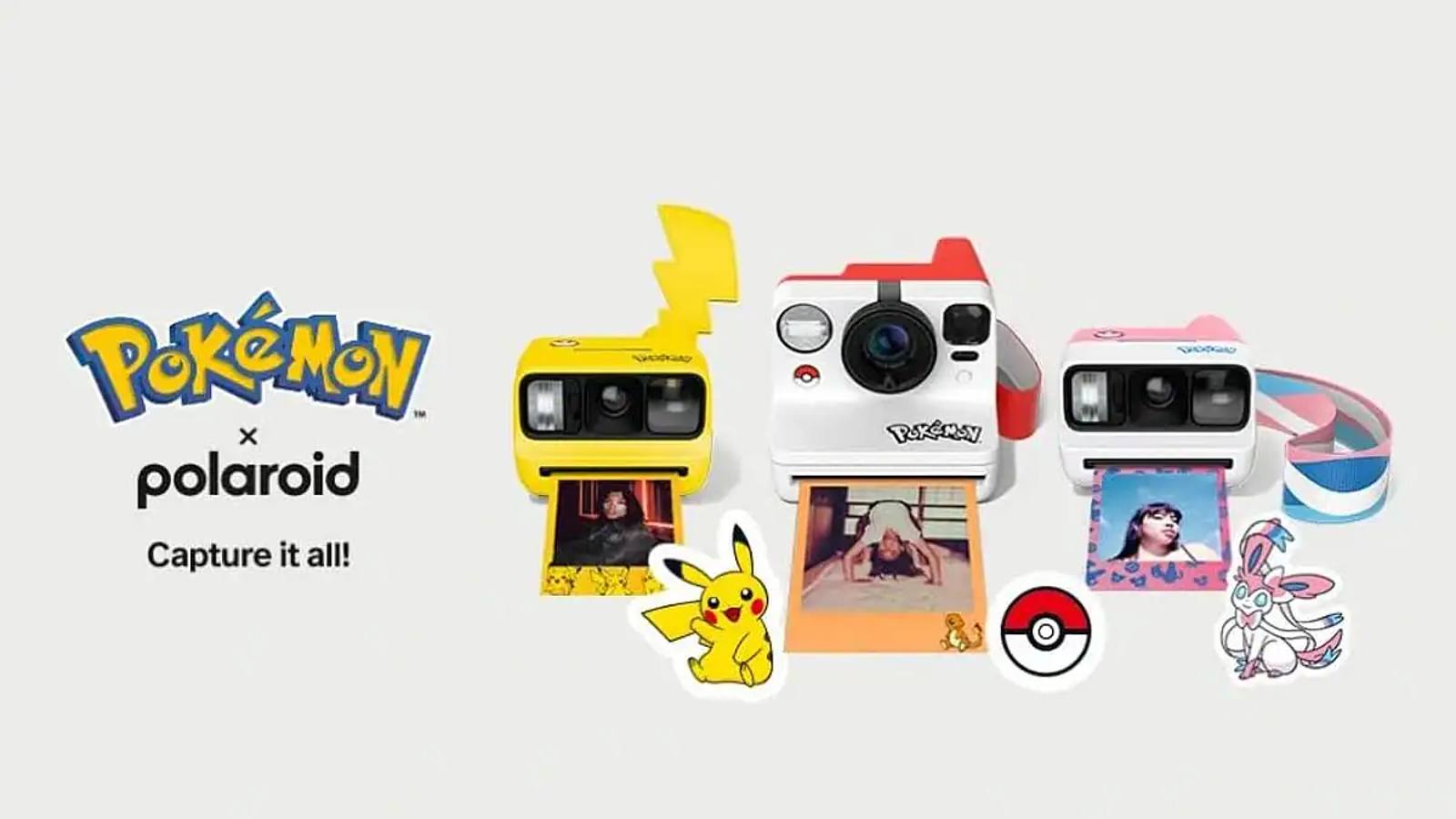 Pokémon et Polaroid lancent une collection spéciale avec trois produits en précommande