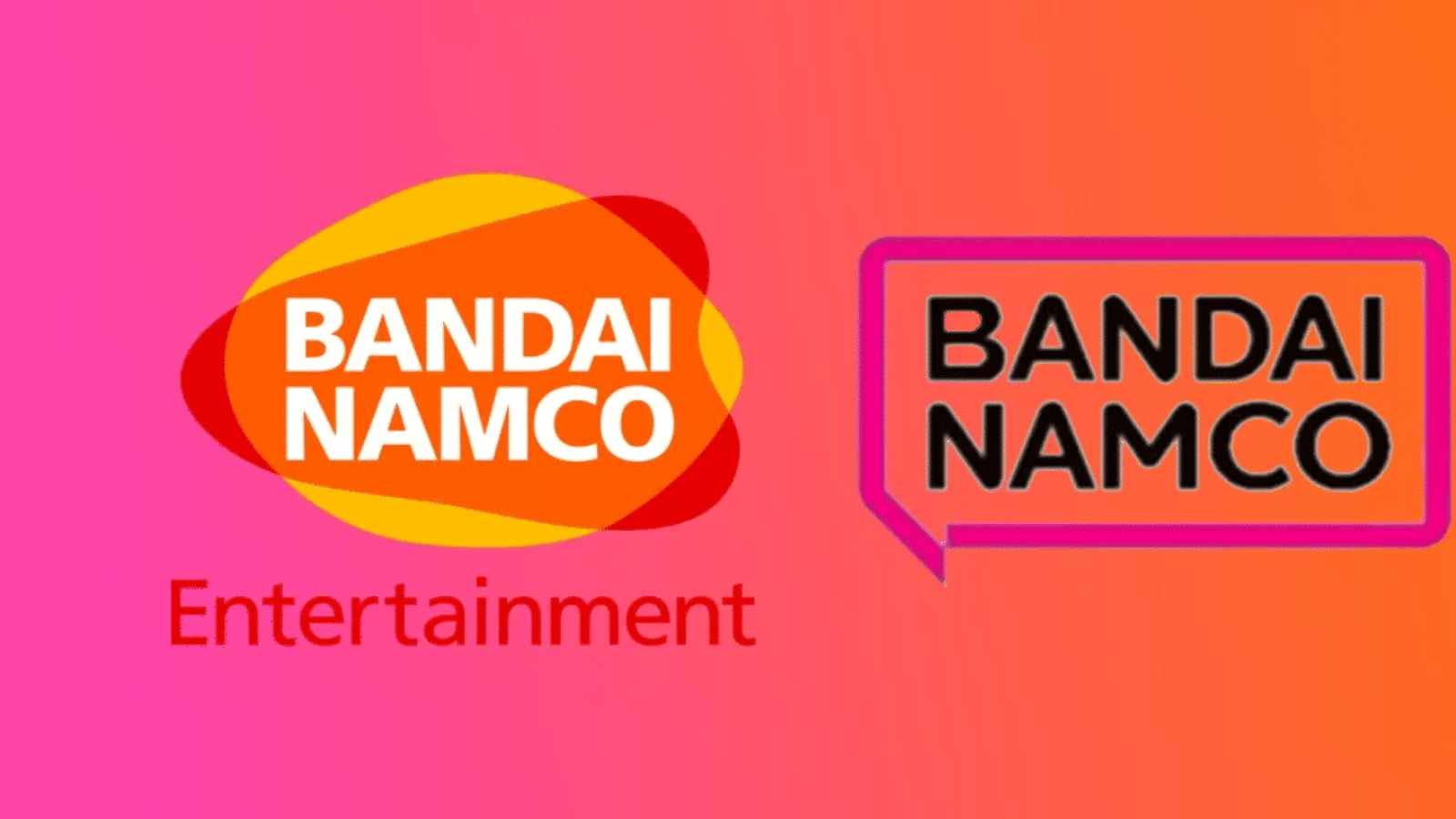 Bandai Namco dévoile un nouveau logo, la toile réagit