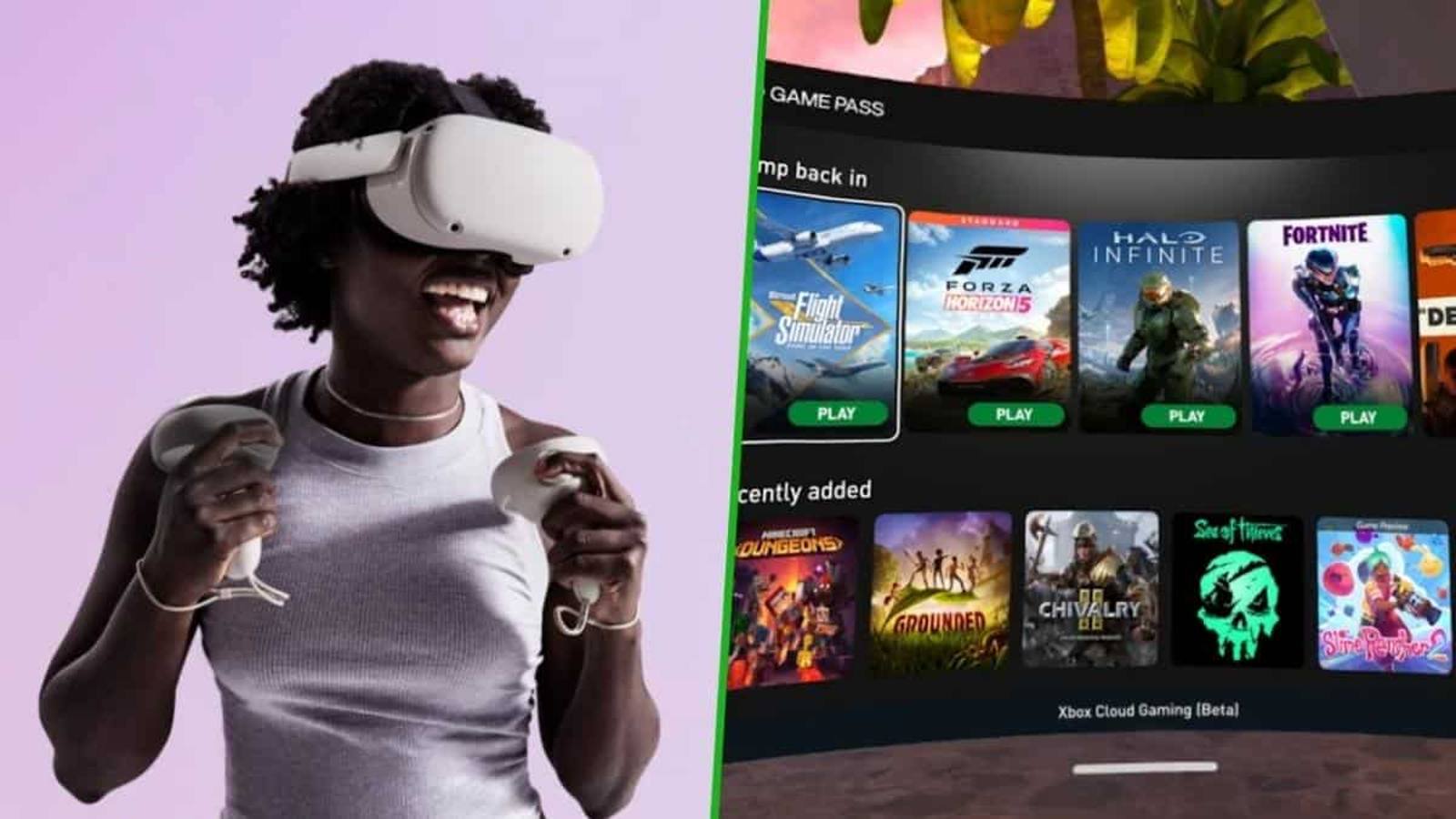 Xbox Game Pass arrive sur Meta Quest 2