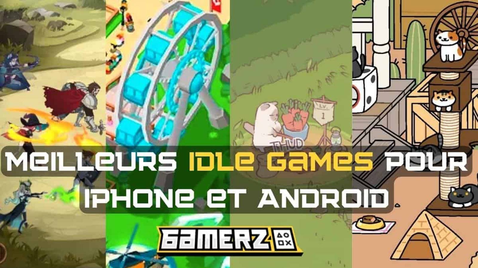 Les meilleurs idle games sur iPhone et Android en 2026