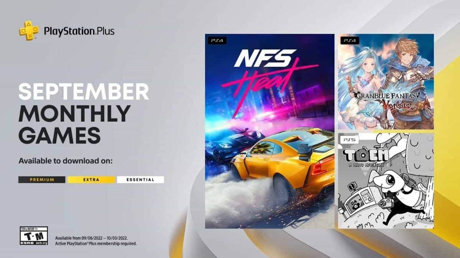 PlayStation Plus: 3 jeux offerts pour septembre 2022