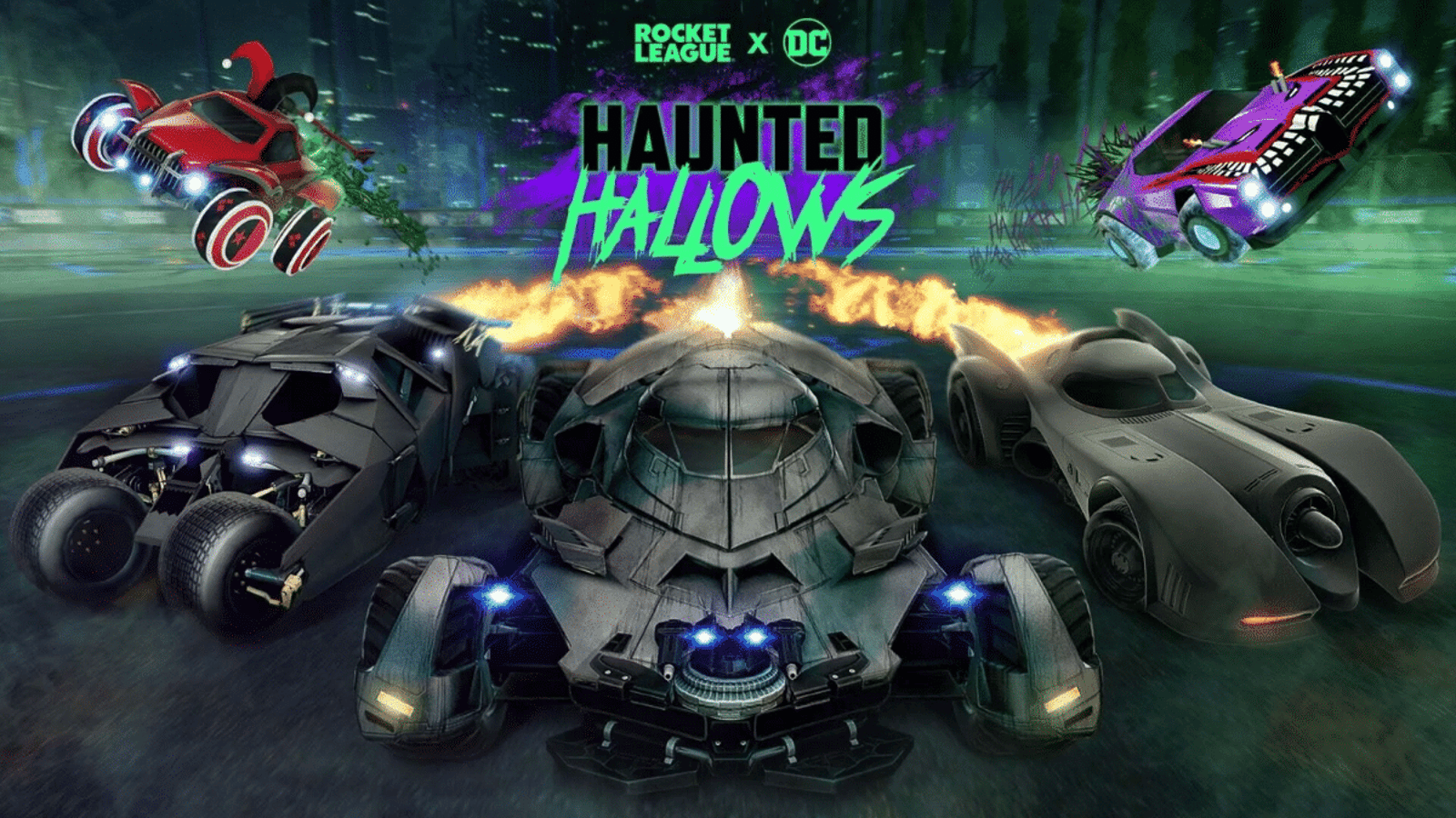 Batman revient dans Rocket League pour Halloween