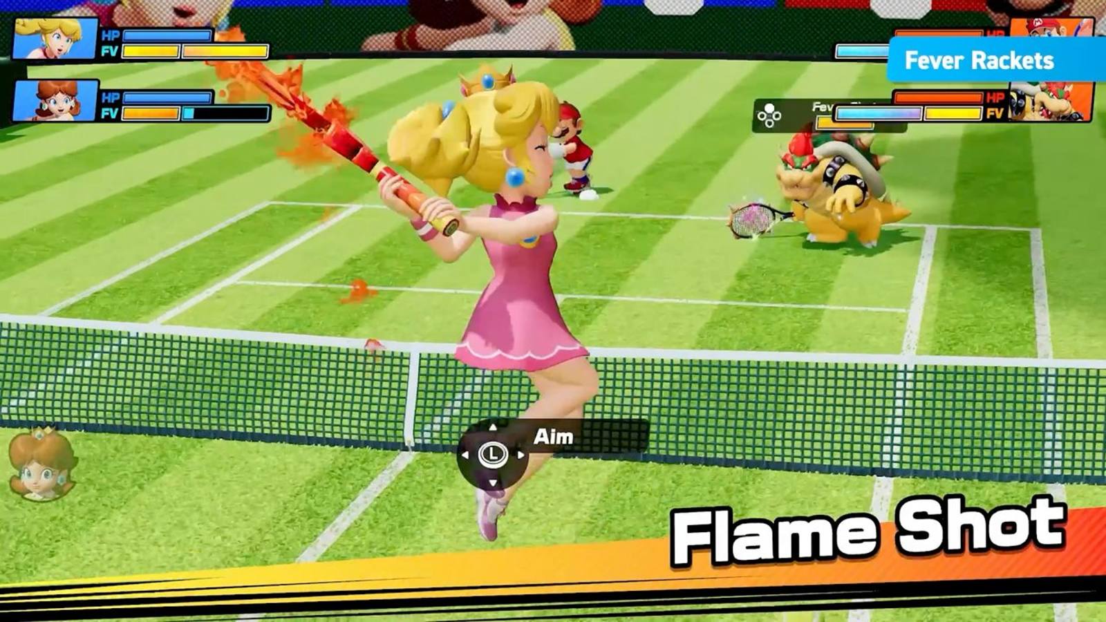 Mario Tennis Fever : prix, sortie, personnages et modes sur Switch 2