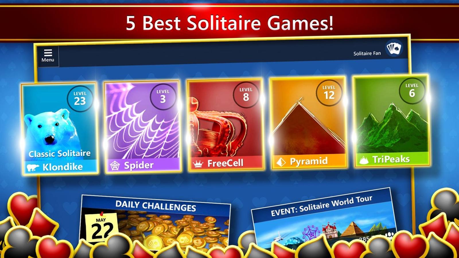 Solitaire : règles du Klondike, stratégie et où jouer gratuitement