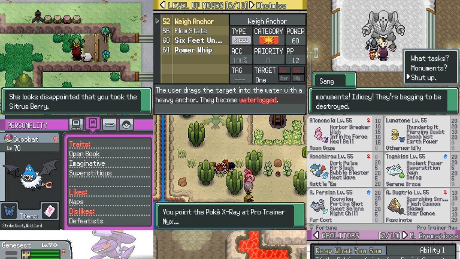 Pokémon Tectonic : le fan game stratégique, version 3.4.2