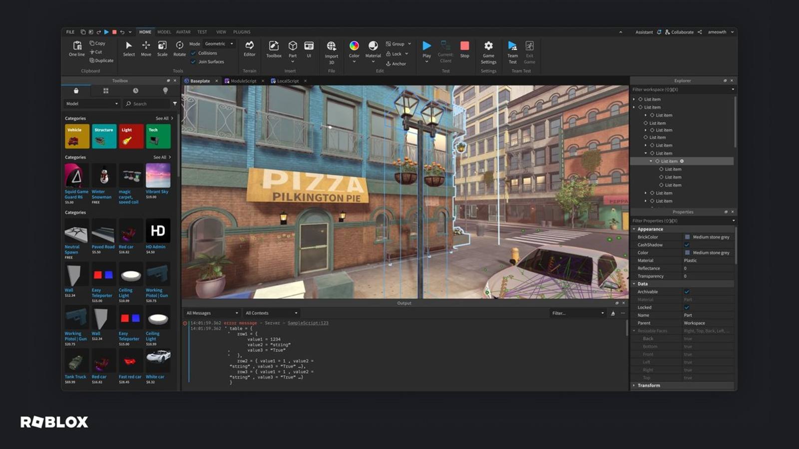 Comment créer un jeu sur Roblox avec Roblox Studio