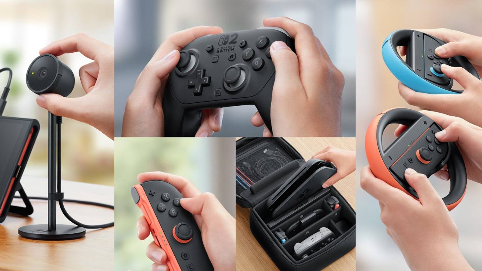 Manette Switch 2 : Joy-Con 2, manette Pro et manette GameCube