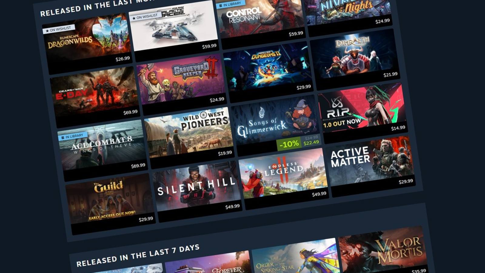 Steam : le calendrier personnel des sorties devient officiel