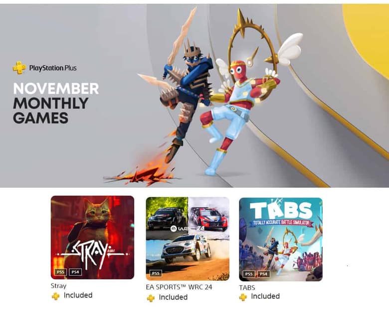 Voici les trois jeux gratuits PS Plus de novembre 2025