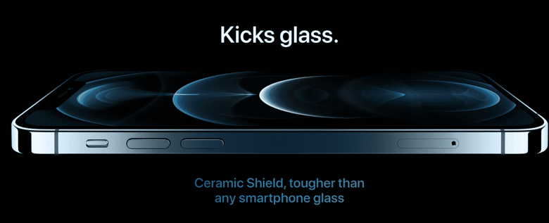 Publicité Apple « Kicks glass » : le Ceramic Shield de l'iPhone 12 Pro Max