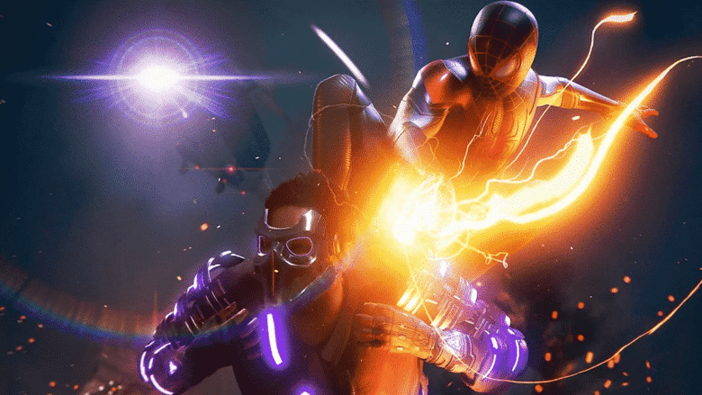 Marvel's Spider-Man Miles Morales : Miles libère une décharge bioélectrique sur un ennemi