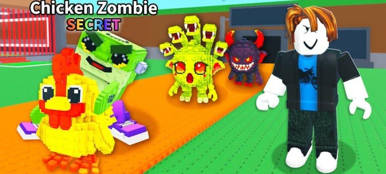 Un joueur Roblox devant trois brainrots, dont un poulet géant, avec un compteur de plus de 997 millions par seconde
