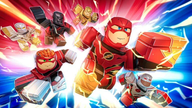 Flashpoint, vignette officielle avec plusieurs speedsters