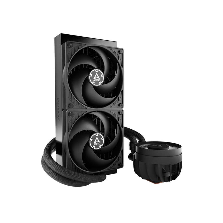 Le watercooling Arctic Liquid Freezer III 240 : radiateur à deux ventilateurs, tuyaux et pompe