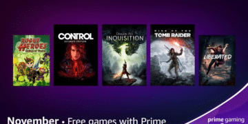 Amazon Prime Gaming: 9 jeux offerts en novembre 2021