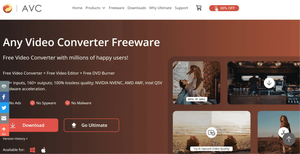Any Video Converter Convertisseur YouTube MP3