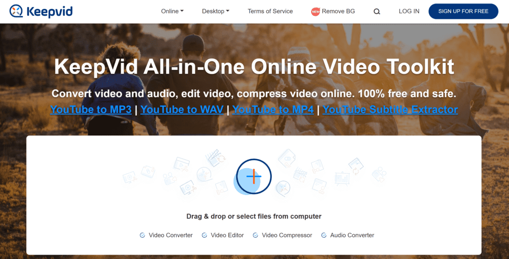 KeepVid Convertisseur YouTube MP3