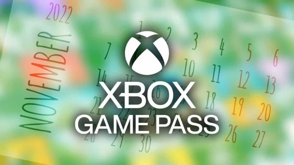 Xbox Game Pass Novembre 2022